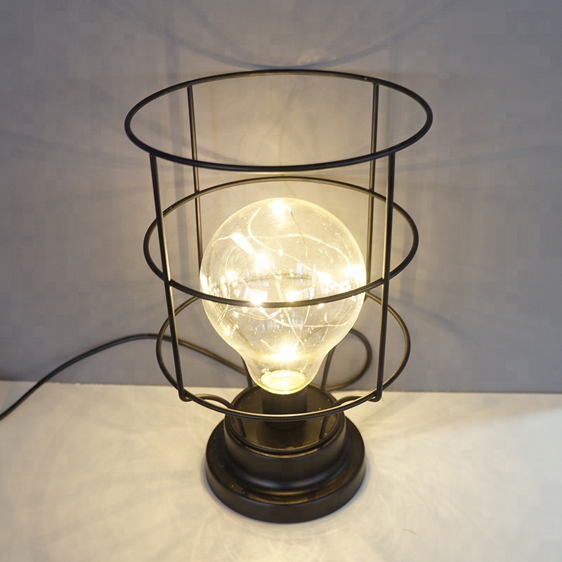 High Brightness Custom High Quality Fully Waterproof Evermore USB Powered Retro Edison Vintage Table Lamp