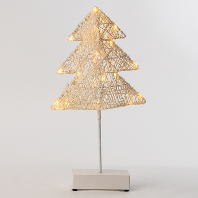 Paper Christmas Tree Table Light