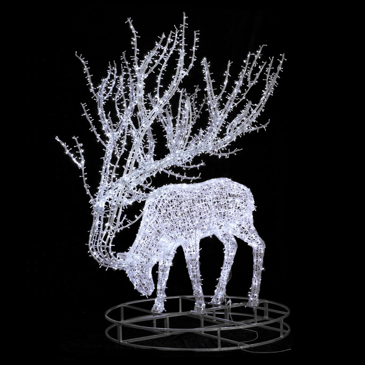 Holiday Light LED Christmas 3D Deer Motif Light 