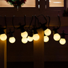 Outdoor Warm White Small LED Ball Globe String Lights