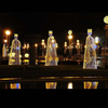 Christmas Decoration Acrylic Angel Figurine Outdoor Street 3D Motif Light