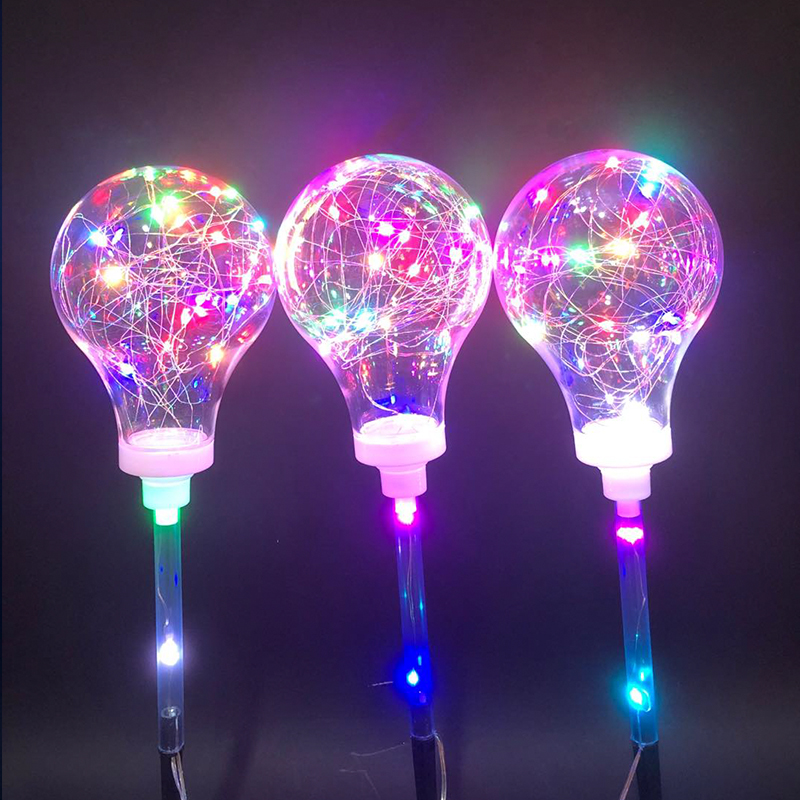 Top New Garden Lawn Decorative Stake Light RGB LED with Twinkle Party Garden Decoration Lights Indoor And Outdoor Use IP44.